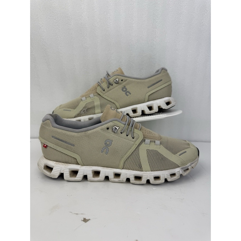 On Running Cloud 6 Women's Shoes Caper Ice Green Beige Low Top Sneakers Size 10